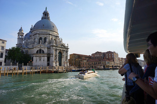 The ride home, the vaporetto