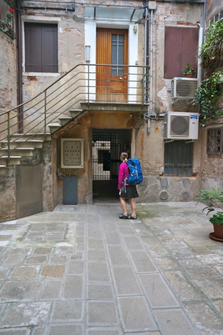 Saying goodbye to our flat in Venice