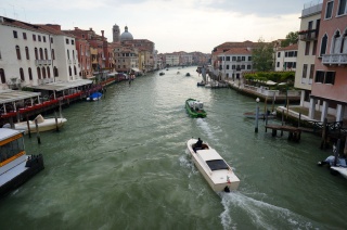 The Grand Canal, not busy yet