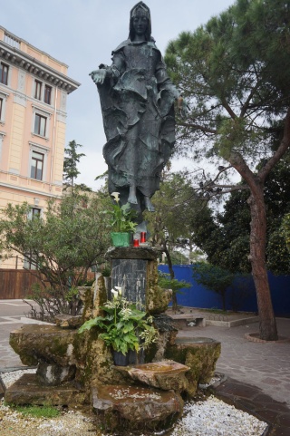 Mary the Virgin, overlooking the train station
