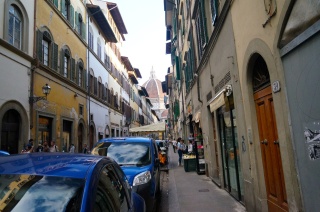 Our street in Florence