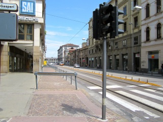 Teaming downtown Padua