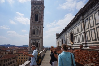 After a few hundred stairs, a private balcony tour