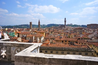 The Florence skyline, with half a dozen "big deal" buildings