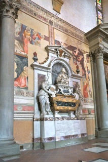 With the tomb of Galileo...