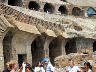 Theresa looks at arches like these and talks right over Brian's head