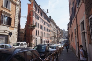 Fitting buildings where they can. We like the triangular architecture