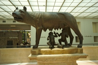 The Capitoline Wolf, Romulus and Remus. Big deal