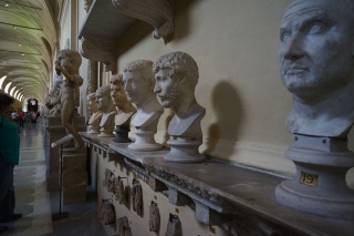 From the not closed, completely overwhelming, hall of 500BC to 100AD statuary