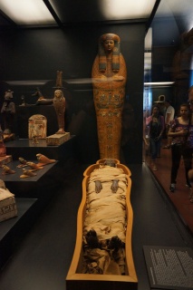Yep, a real mummy. Not sure how we feel about this