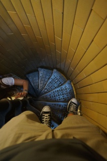 Awesome stairs down