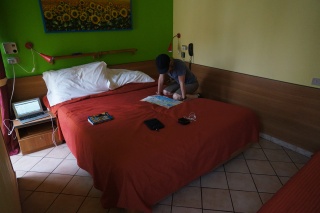 Theresa figuring out where you head in Naples