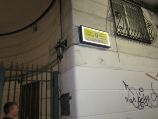 Okay. Through this gate?