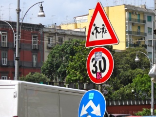 Excellent idea for crossing streets here. Run!
