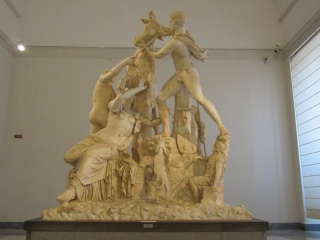 The Farnese dug up this and a whole museum of ancient Roman sculptures on their property next to the Forum in the 1500s