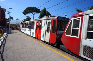 Today's train. No first class. We're pretty sure there was no second either