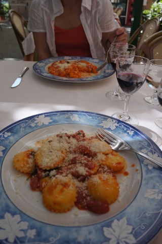 A ridiculously nice lunch in Sorrento