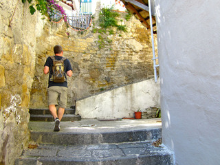 The stairs were nice, but just went on and on and on