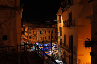 Nightlife downstairs, it goes on until the middle of the night