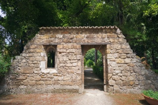 Walls to a former Dionysian church