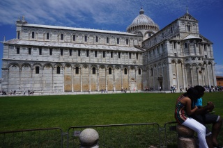 All of it built on marshland, the Cathedral also has some issues with level