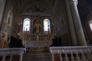 The church in Corniglia