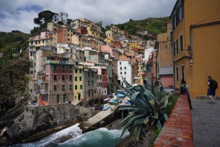 Back to the Riomaggiore harbor