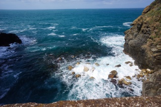 The surf may actually allow ferry traffic today