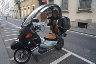 BMWs variation on the scooter. The "Executive".