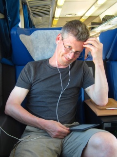 He's actually read half a book