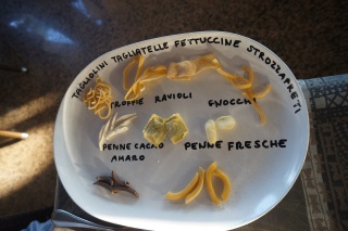 Pasta guide at Pasta E Basta