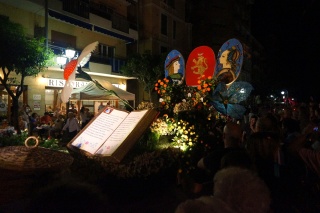 The end of the parade, the beginning of an all night street party
