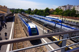 Our ride, in Aix en Provence