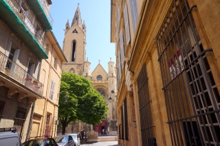 The church where Cezanne was married or baptized. Brian ought to remember