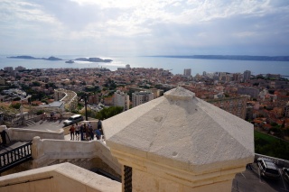 Looking south