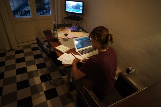 Theresa mapping out the next few days