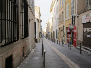 Our Marseille side street, we like it