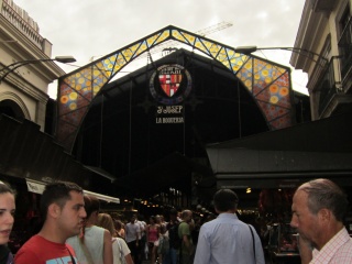 La Boqueria, the best market we've come across yet