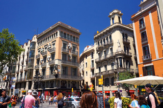 Back to the Ramblas to take a break