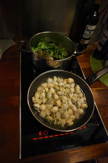 Tonight was all clam fest