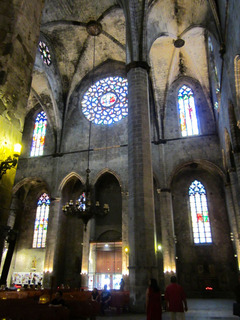Church of Santa Maria del Mar nicely modest