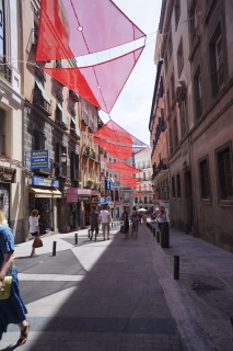 Added shade on the way to Puerta del Sol