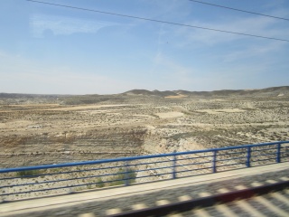 Central Spain reminds us a lot of eastern California and Nevada