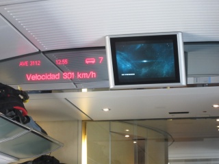 This was a fast train, the movie was Thor in Spanish