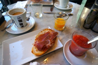 A really late breakfast shot. A really great breakfast