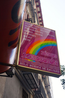 A pretty spectacular little record store, just up our street. If we weren't carrying everything we buy...