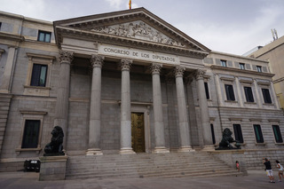 El Palacio del Congreso de los Diputados. Congress of Deputies. Everything is a palace