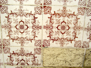 Tile siding. Two nice examples