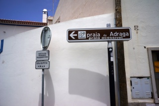 The way to Adraga Beach