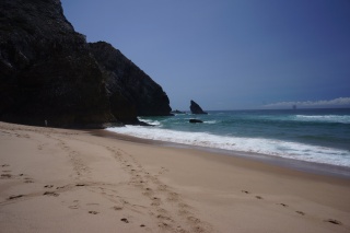 Just a beautiful and nearly empty beach